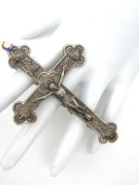 GASOLINE GLAMOUR CRUCIFIX CROSS RING ✞✟💎